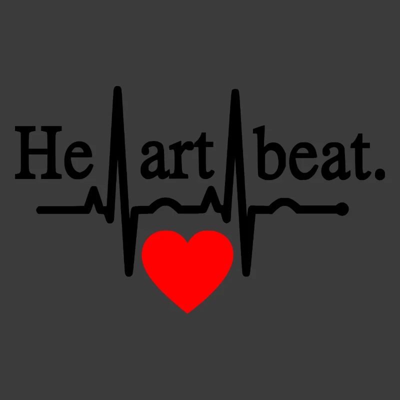 Heartbeat - Schwarz