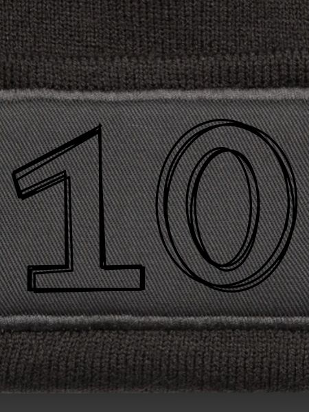 Zahl 10 handgezeichnet