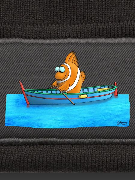 Lustiger Clownfisch