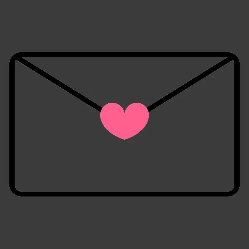Envelope With Heart