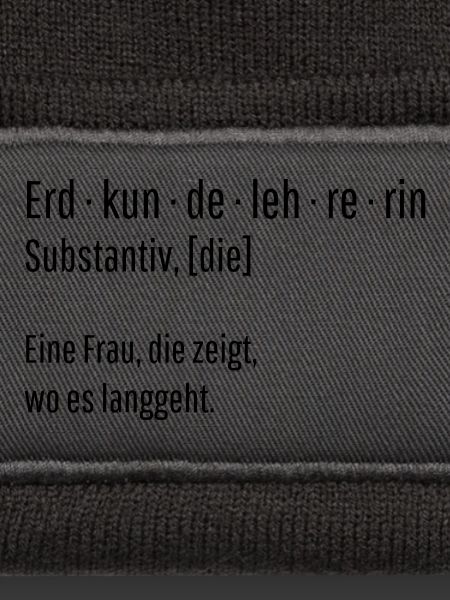 Erdkundelehrerin Substantiv Definition Geschenk