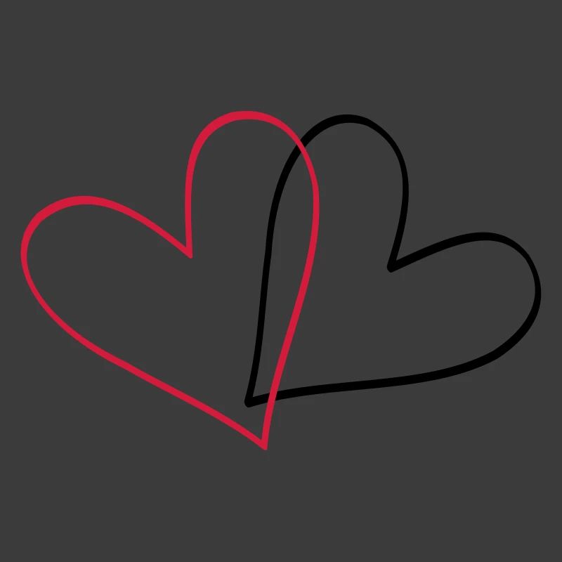 Herzen Herz Geschenkidee Partnerlook