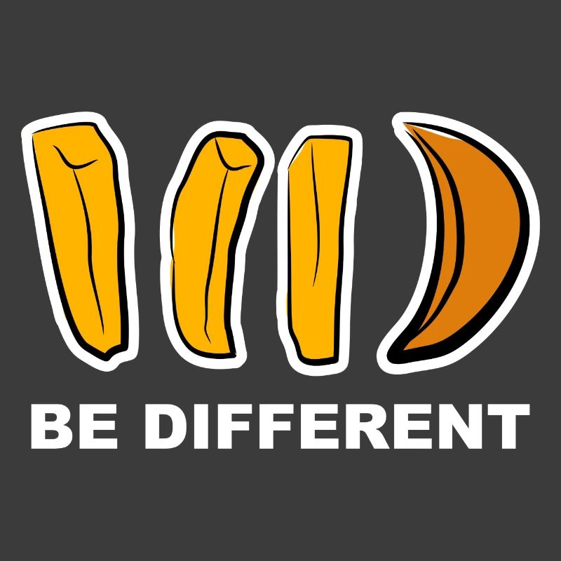 Anders, Different, Aussenseiter, Pommes, Geschenk,