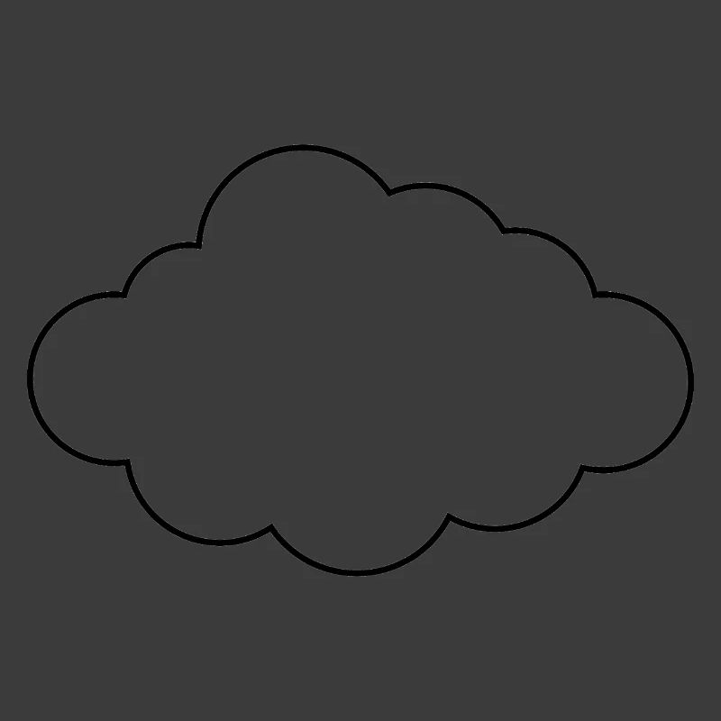 Cloud outline
