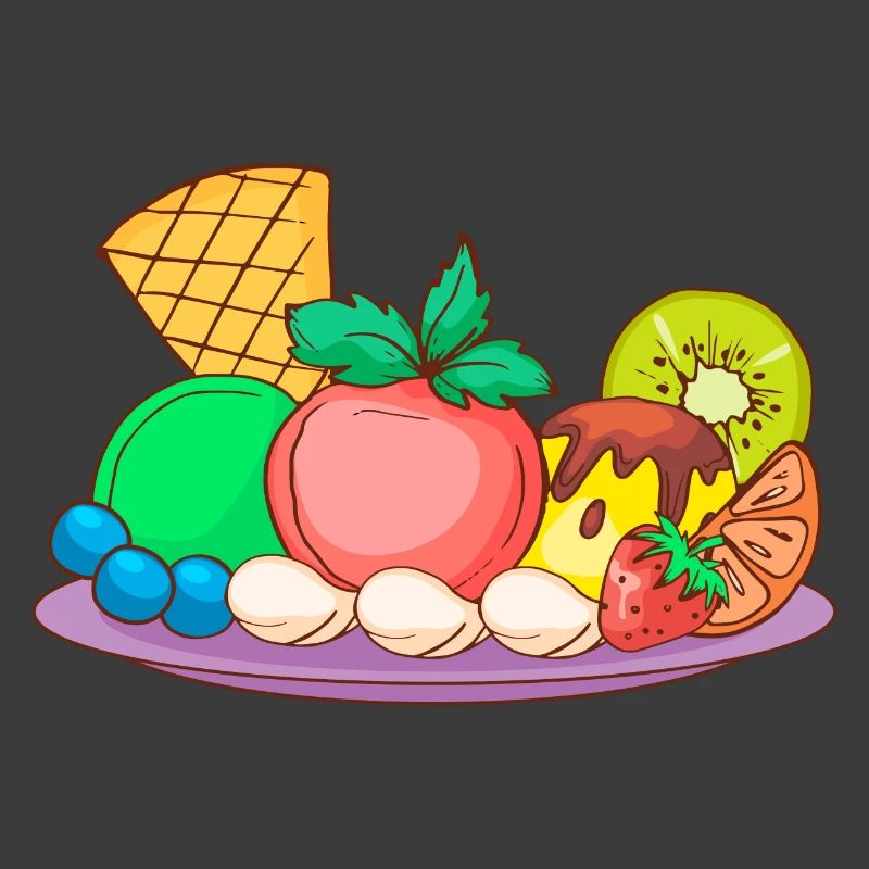 Eis Speiseeis Eiskrem Eiscreme Kugeleis Eisbecher