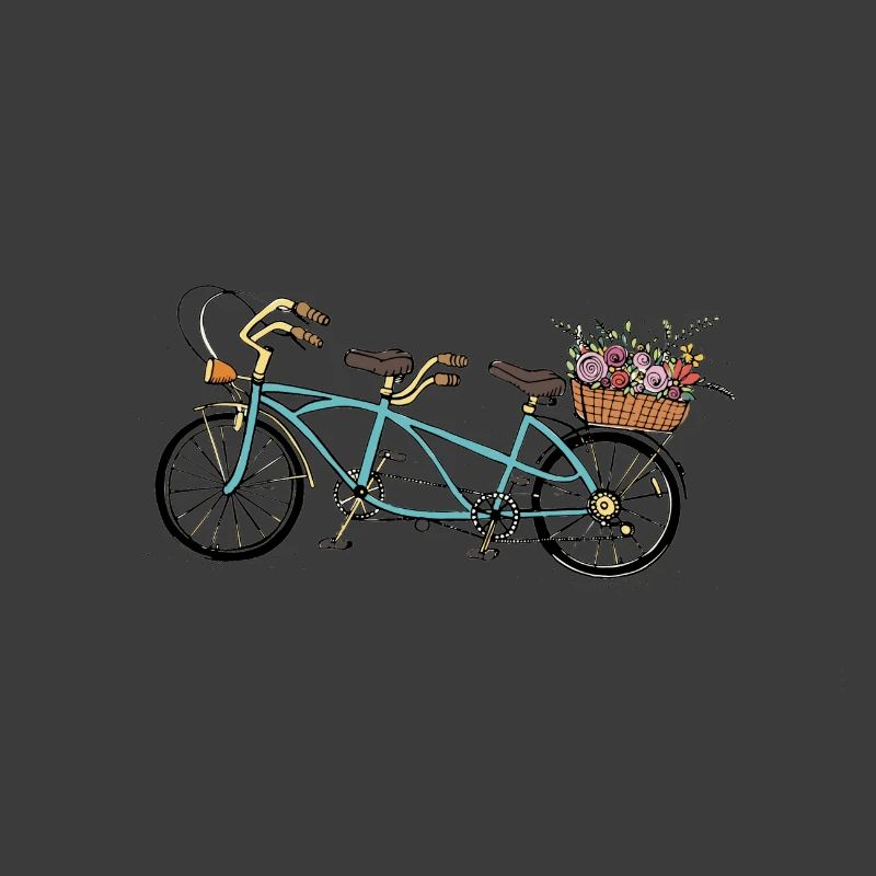 Tandem de fleurs