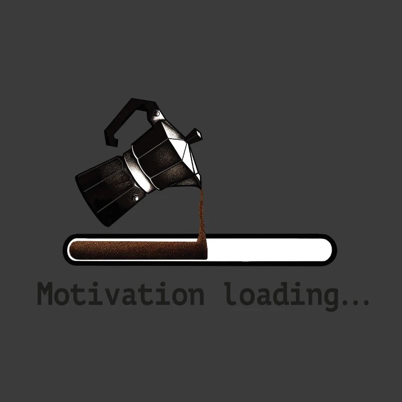 Coffee coffee pot motivation loading