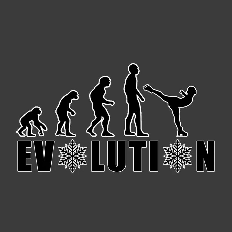 EVOLUTION EISKUNSTLAUF WINTER SCHNEE