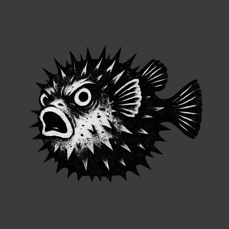Stachelfisch Schreckerface