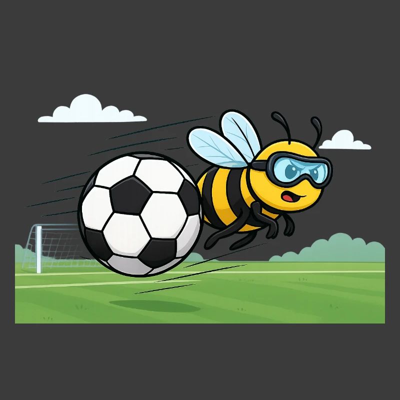 Fußball Bienenfliege