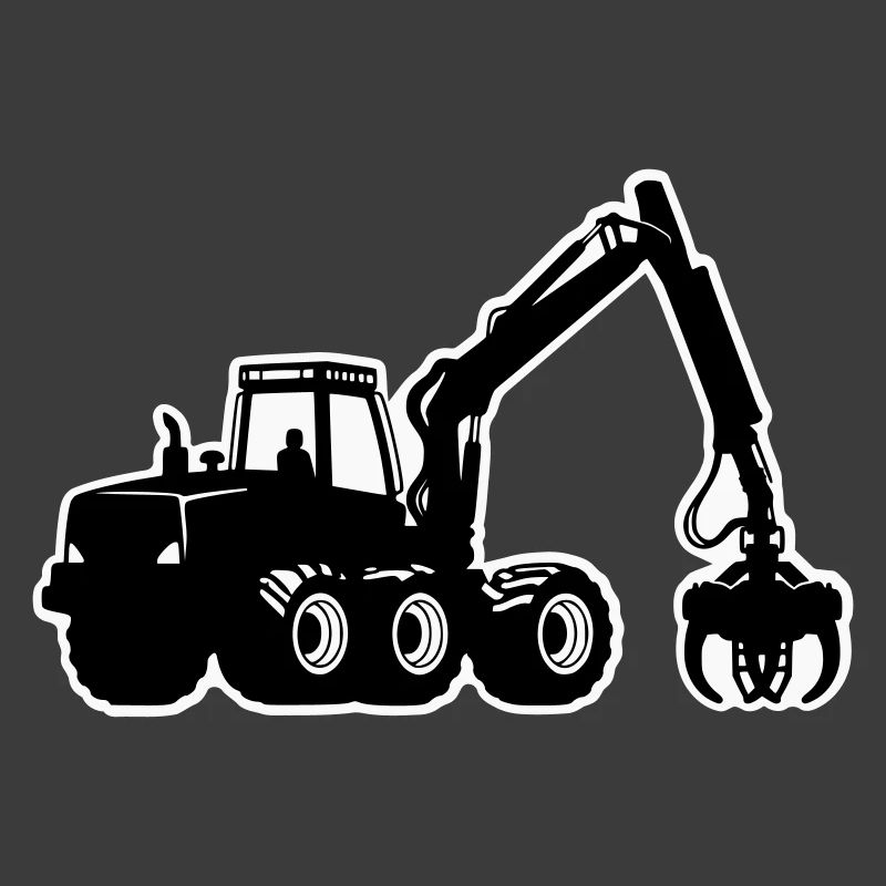 Harvester Silhouette