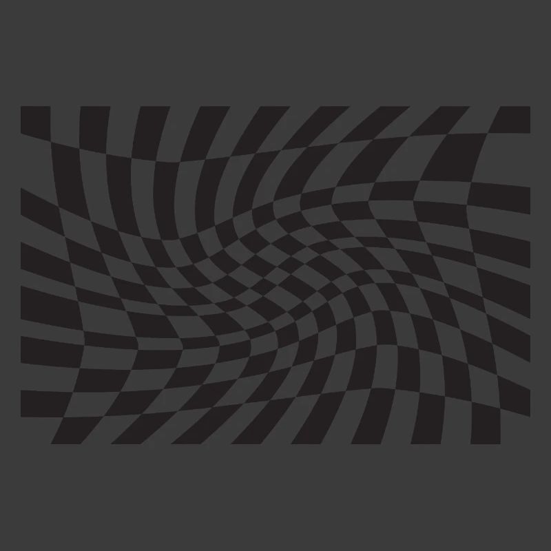 Warped Checker Optische Spirale