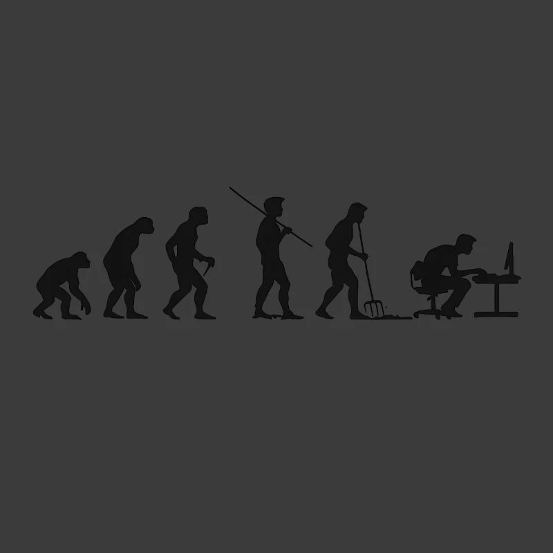 Programmer Computer Freak Evolution