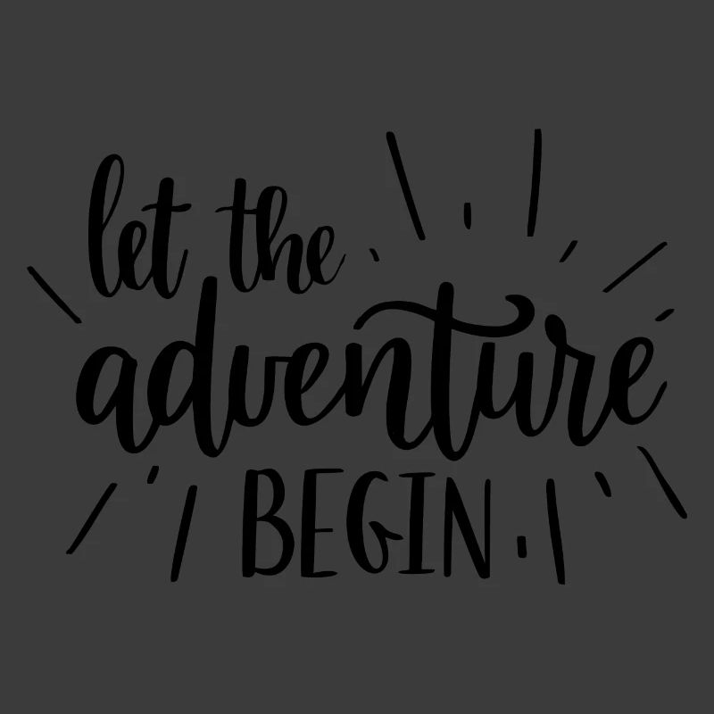 Abenteuerbeginner Motivdesign