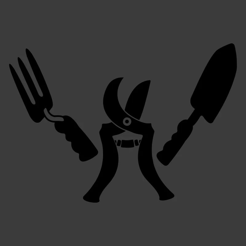 Gartengärtner bereit