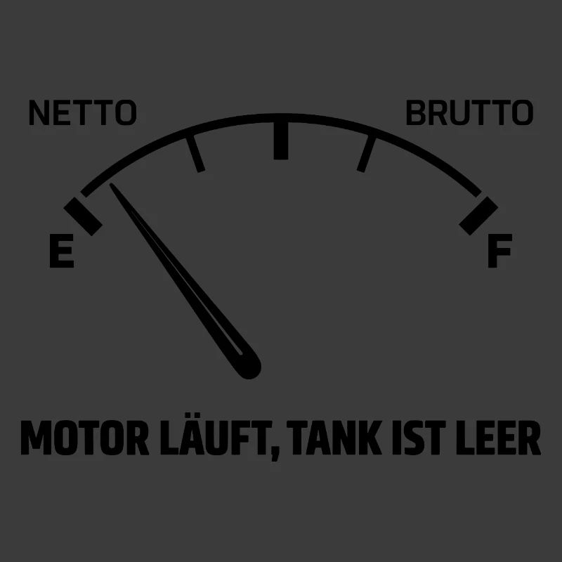 Engine runs tank empty