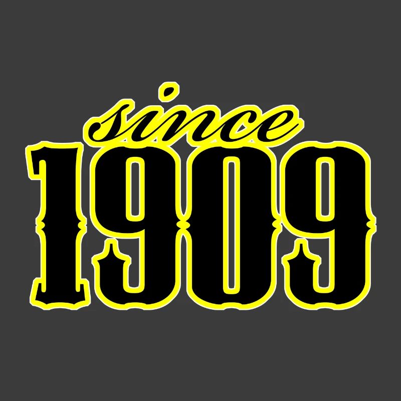since 1909 (black)