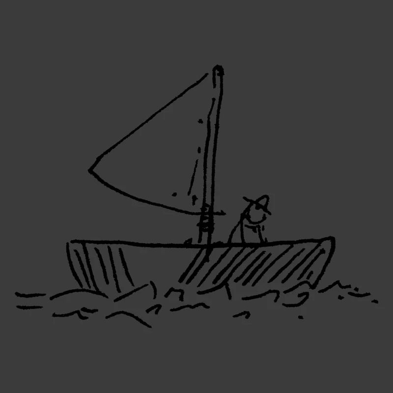 Fischer im Boot
