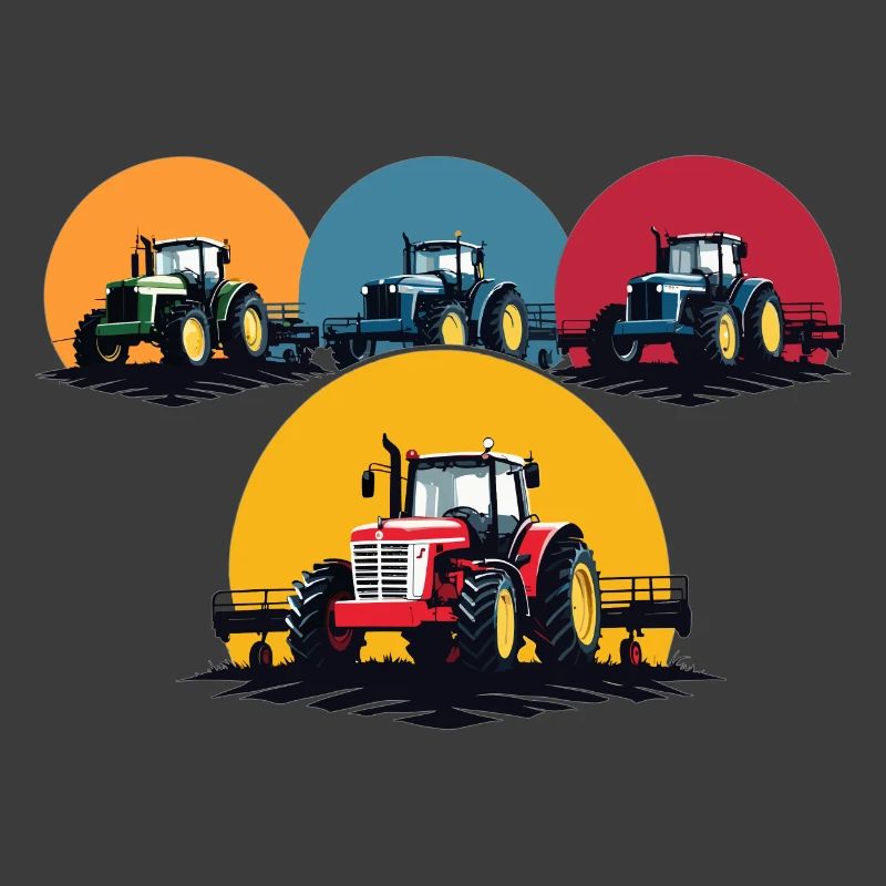 Farmer Tractor