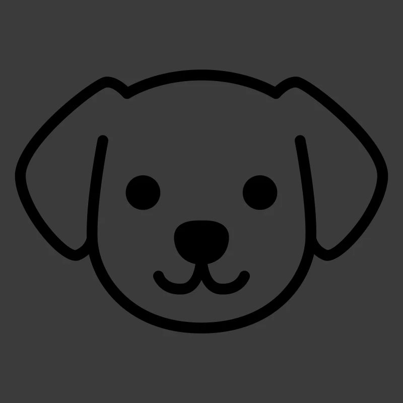 Hund Welpe Gesicht