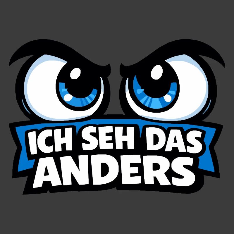 I see it differently – Comic Eyes Statement Motif