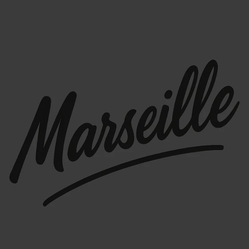 Marseille Script Schwung
