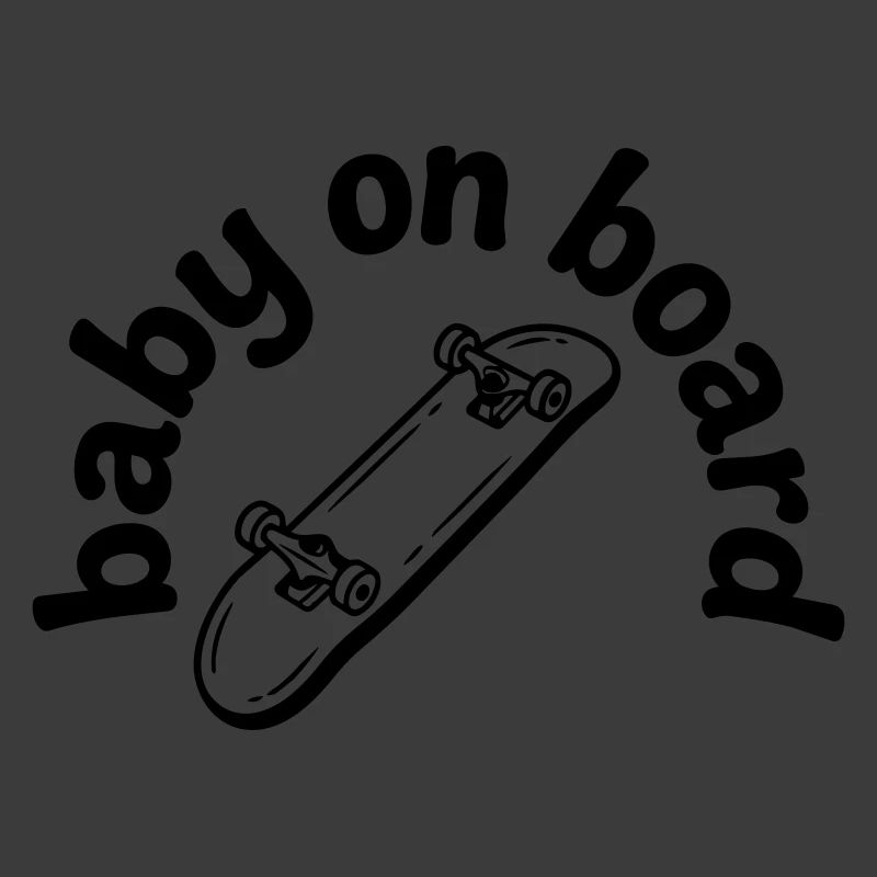 Bébé skateboard