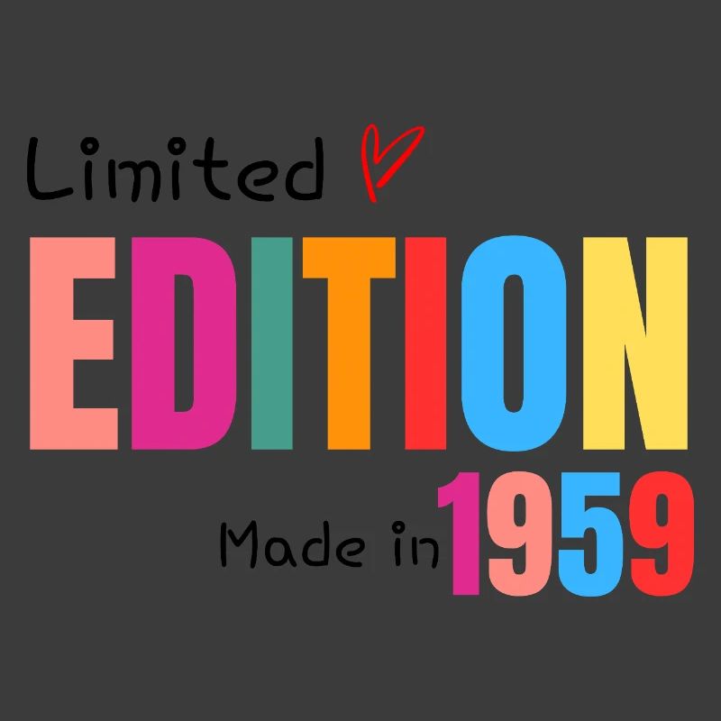 Limitierte Auflage Hergestellt 1959