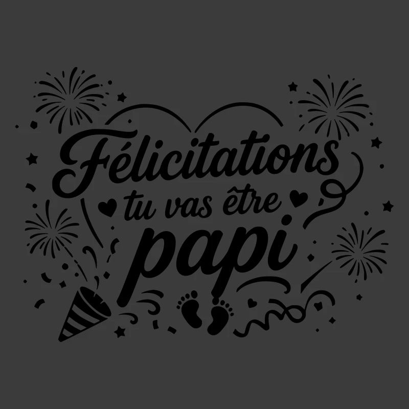 Félicitations tu vas être papi