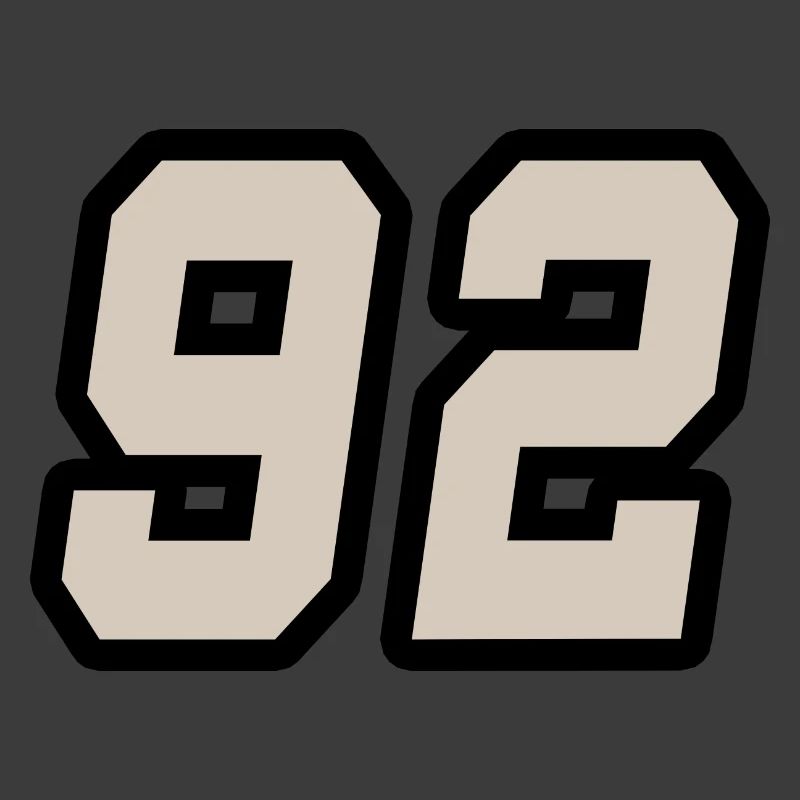 Nummer zweiundneunzig 92