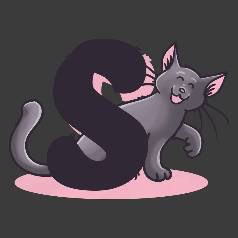 Lettre S Cat