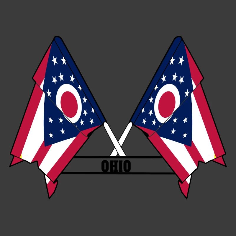 wee flags text OHIO