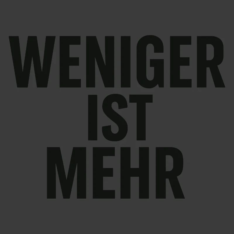 Moins c’est plus de conception typographique