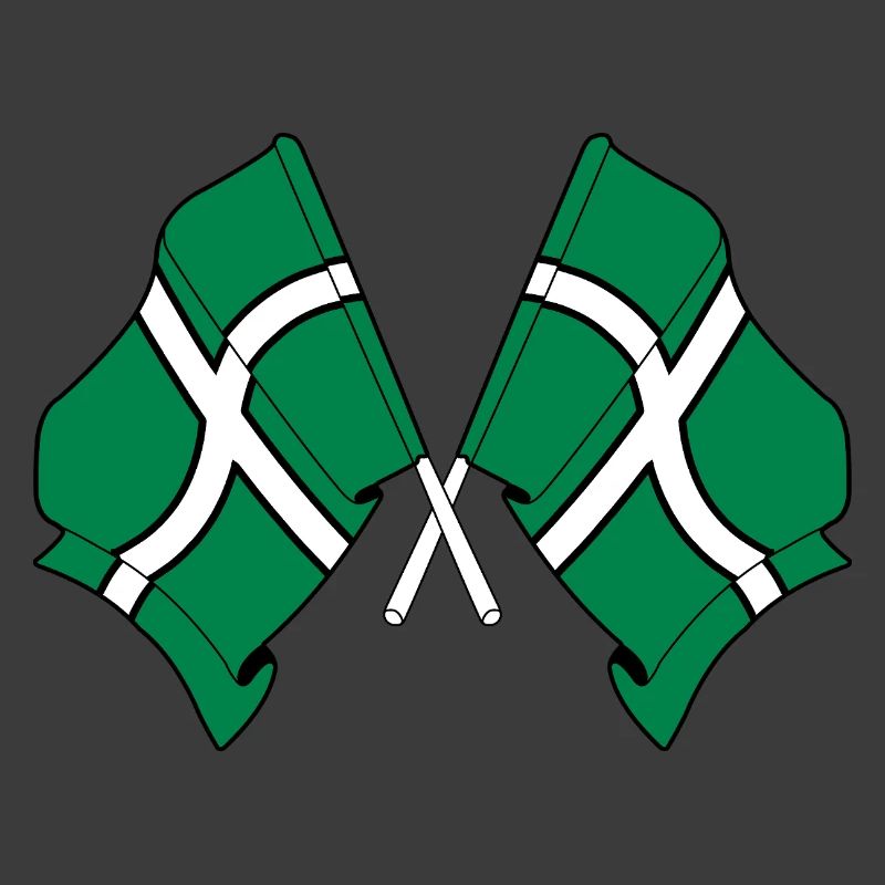 Devon Crossed Flags