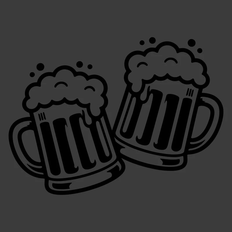 Bierkrug Prost Comic Bier