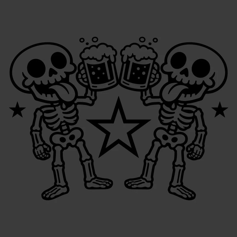 Skelett Bier Prost