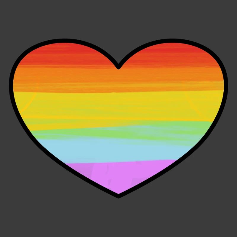 Regenbogenstolzherz