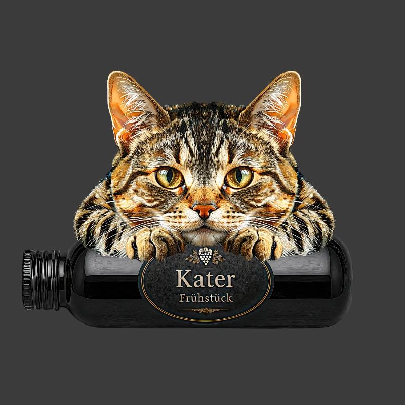 Kater Frühstück