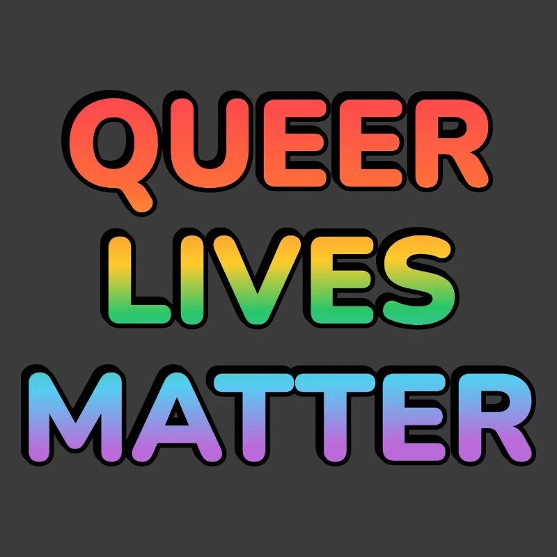 Queer Lives Matter Regenbogen