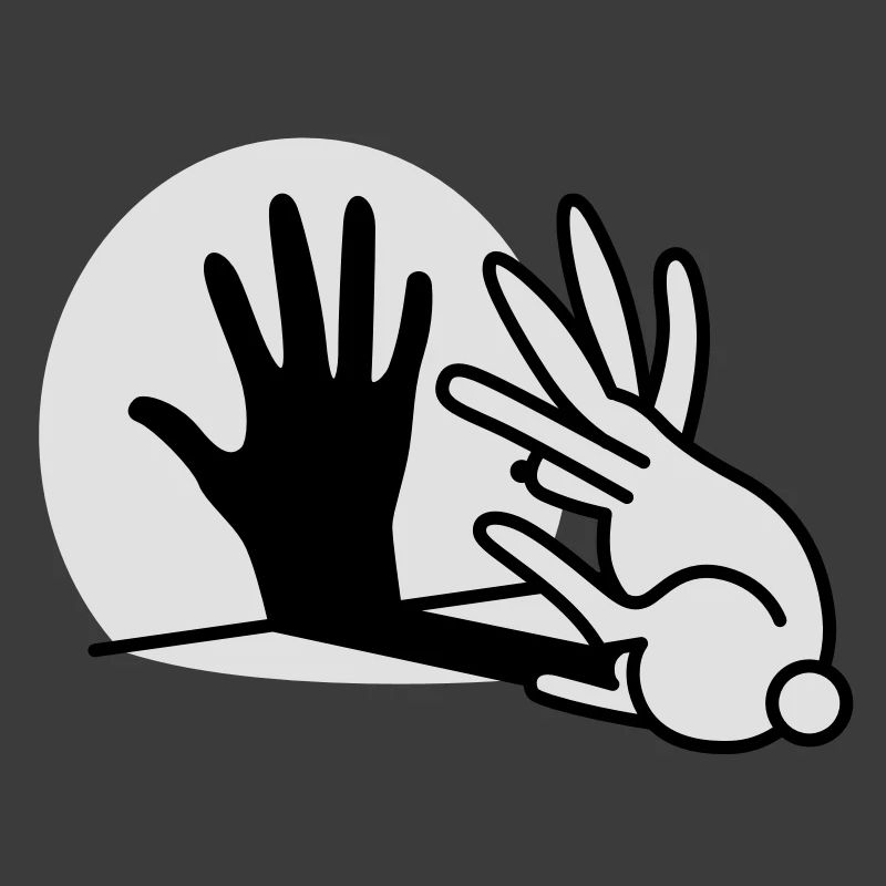hand shadow rabbit 2 clr
