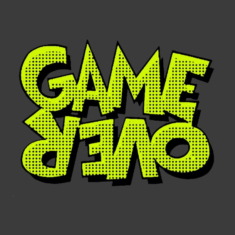 Game Over Retro-Pixel-Design