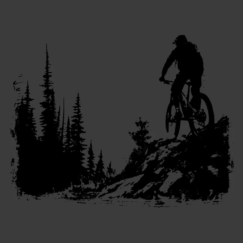 Mountainbike Radfahrer