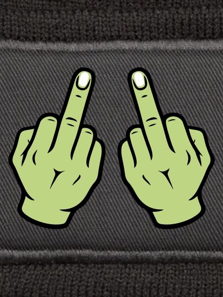 Mittelfinger Hand