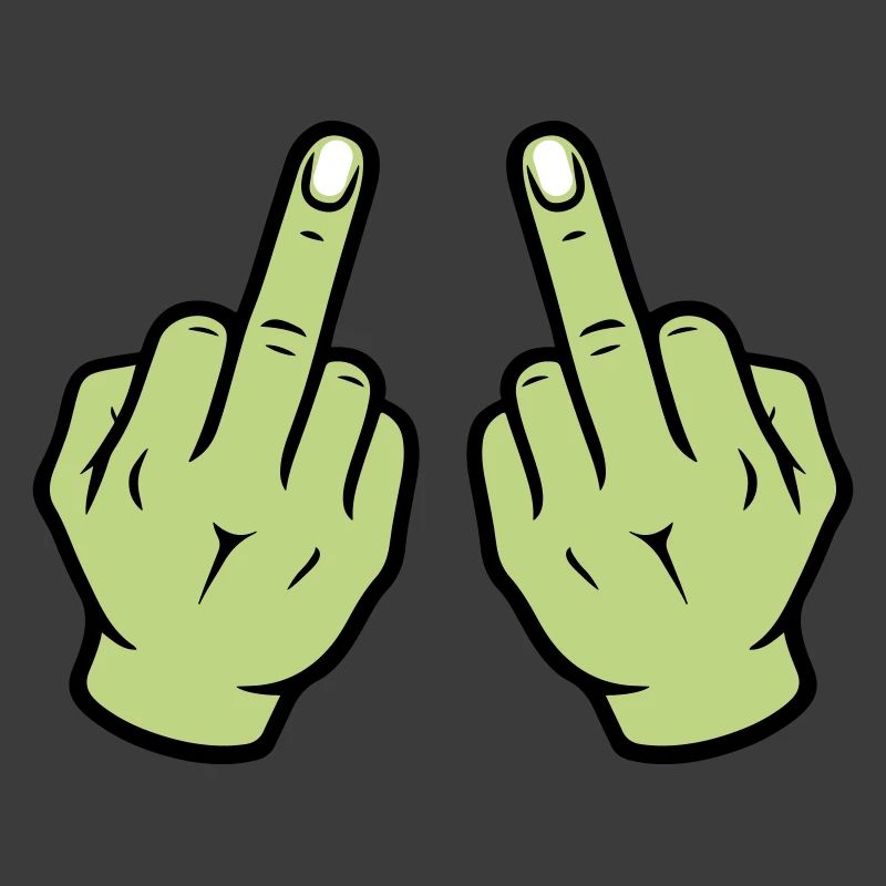 Mittelfinger Hand
