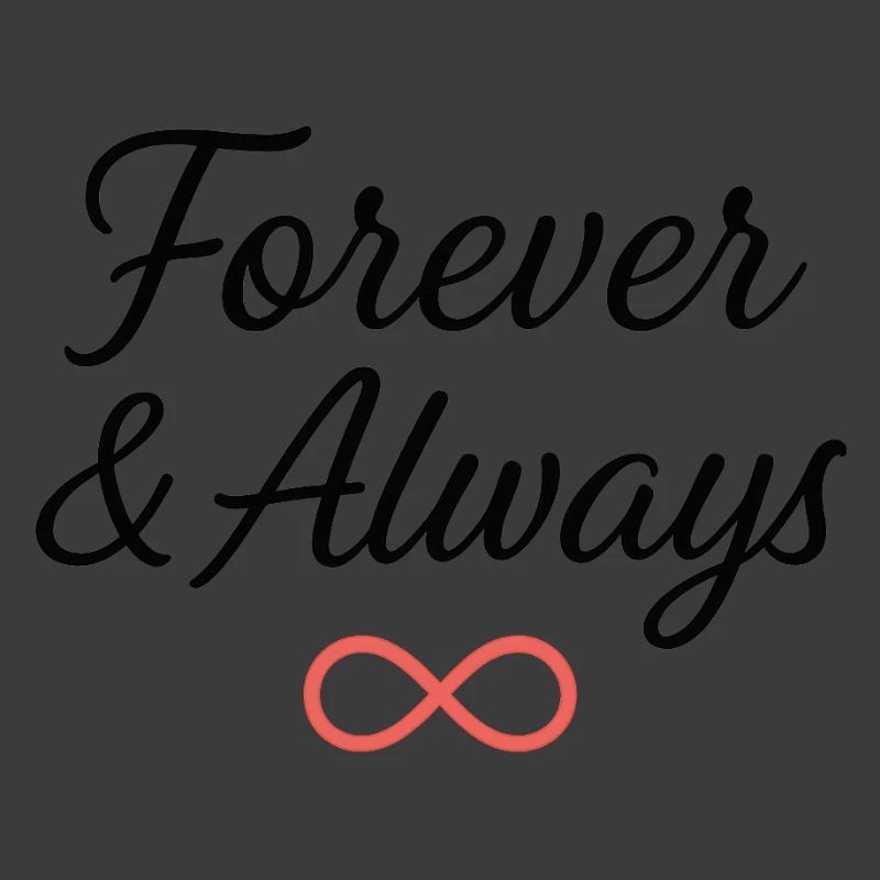 Conception de typographie de symbole de l’infini éternel