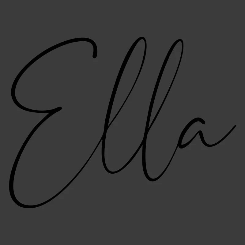 ella / handschrift personalisiertes design
