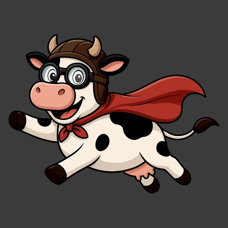 Superkuh mit Cape