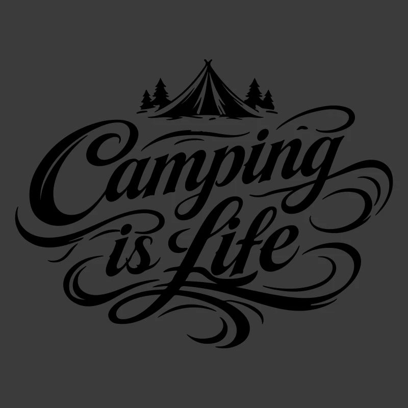 Camping Life Saying