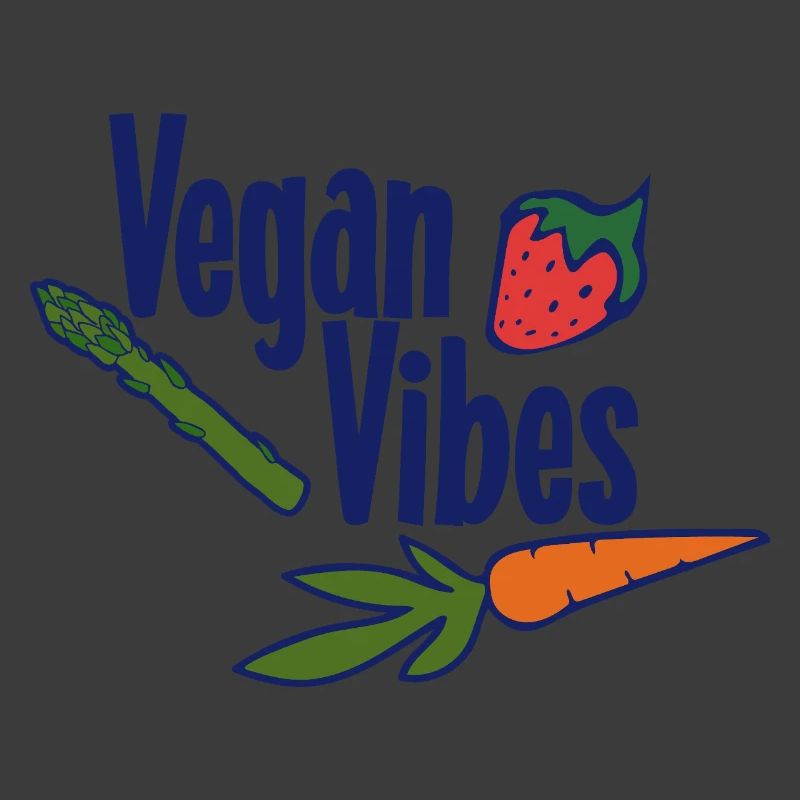 Vegan Vibes Veggie Logo