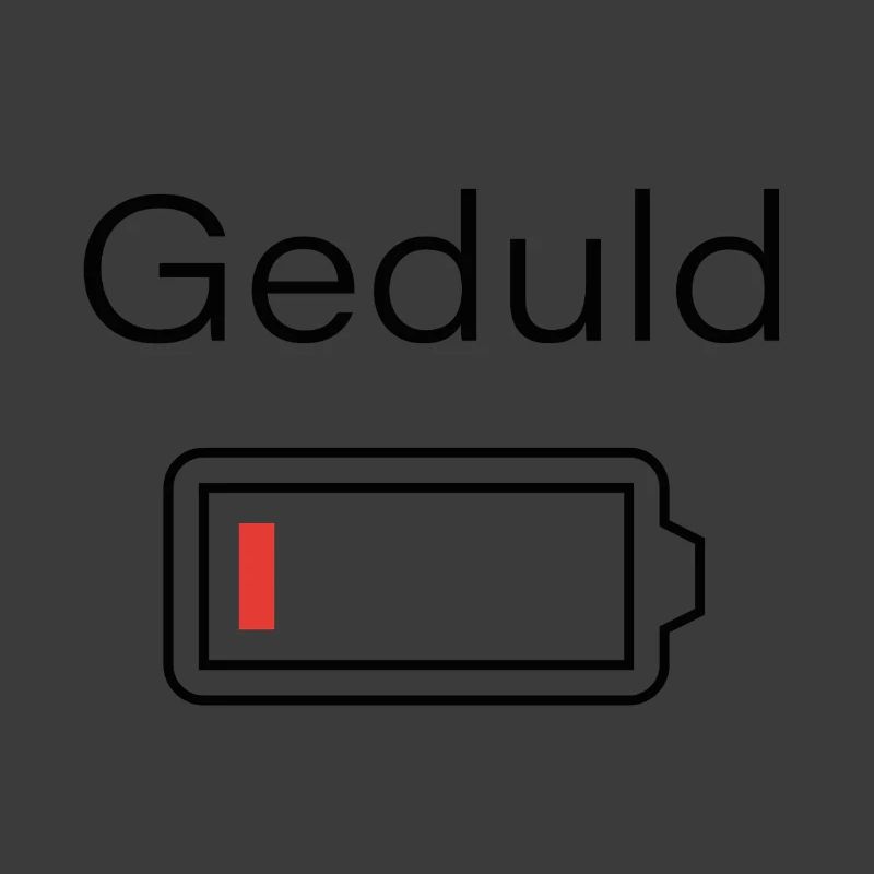 Patience – Battery Empty Minimal Statement